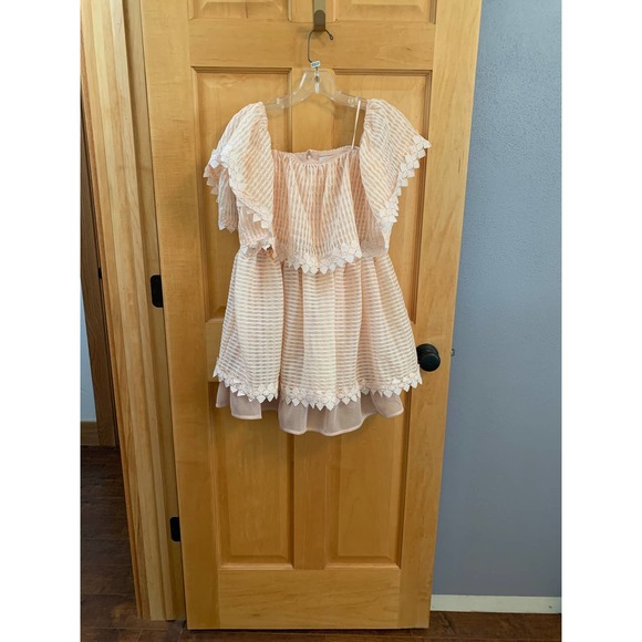 NWT, LA MAISON Talulah Women’s Off The Shoulder Popover Dress, Size Large K223 - Picture 6 of 16